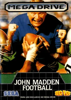 John Madden Football (USA, Europe) box cover front